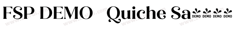 FSP DEMO   Quiche Sa字体转换
